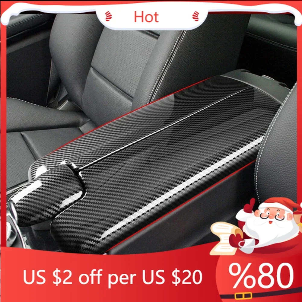 

Горячие эмблемы с левым рулем, подлокотник для центрального управления автомобиля, ящик для хранения, панель, накладка, рамка для Mercedes Benz E CLS Class W212 W218 E20