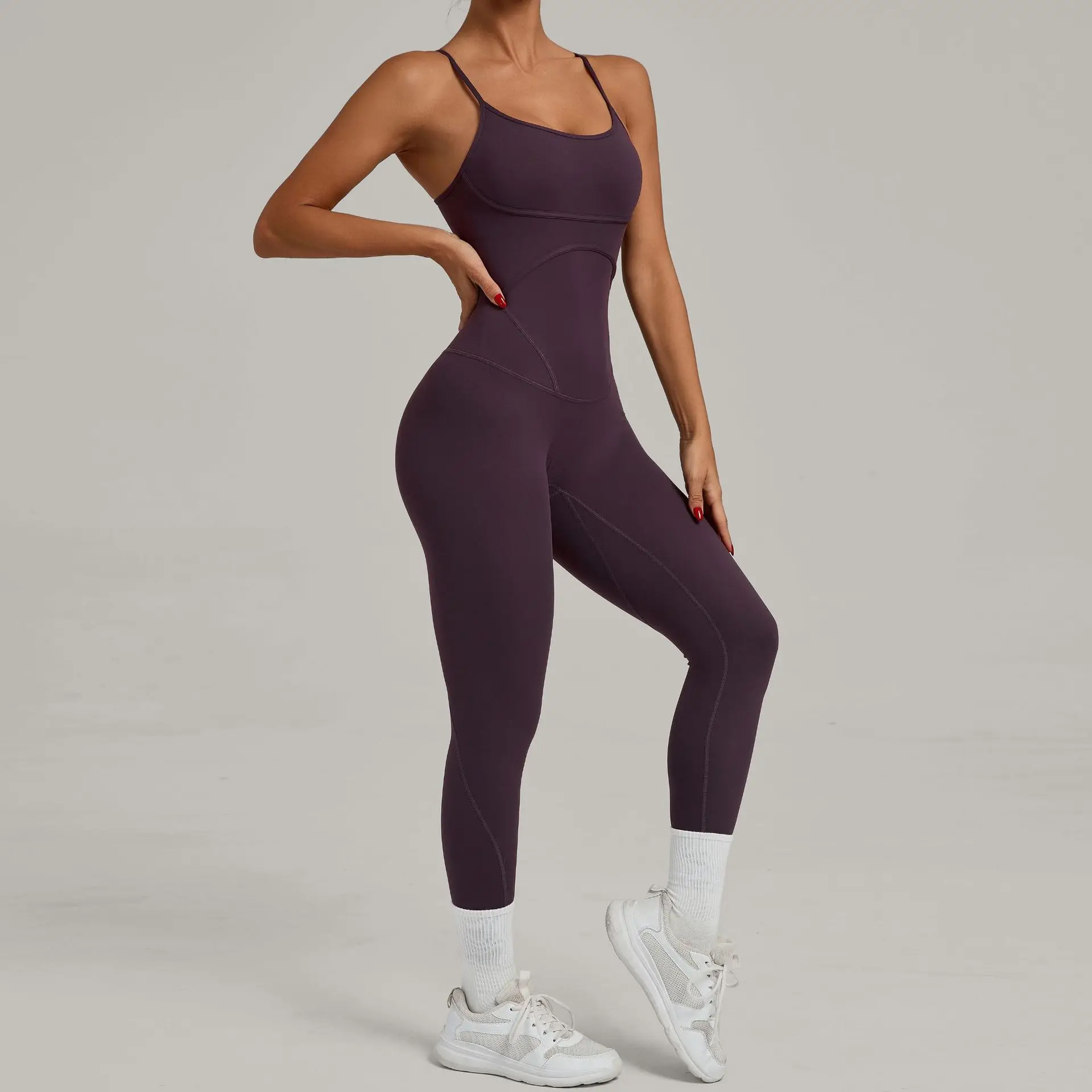 

Women Yoga Backless Set Gym High Intensity Workout Clothing Seamless High Waist Leggings Bra Clothing Fitness Skinny ClothingSet