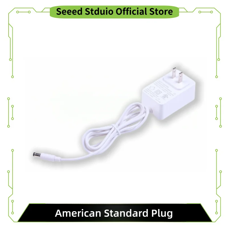 

Power Adapter, 12V/2A/24W, American Standard Plug, DC Output, 1.5m