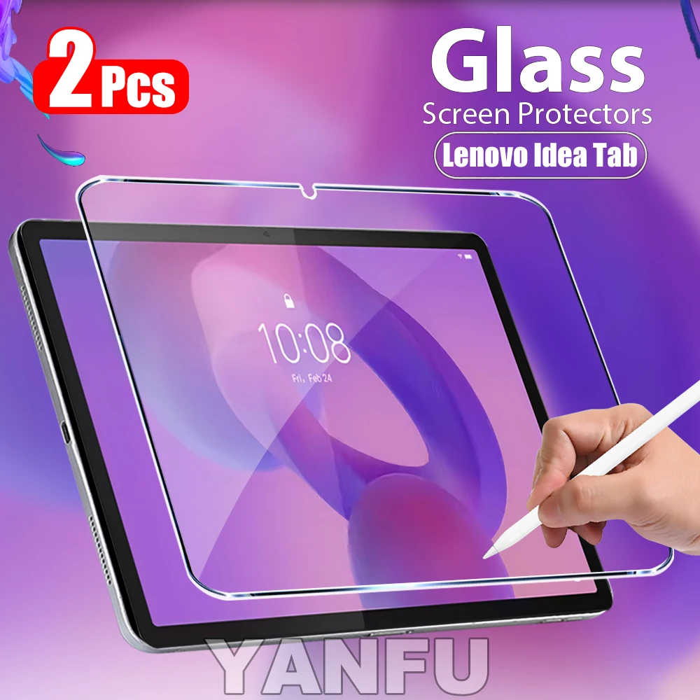 2pcs Tempered Glass Screen Protector For Lenovo Idea Tab Plus Pro 12.7 11 12.1 inch 9H Film