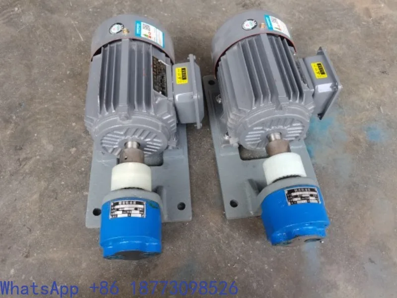 WBZ-16 20 25 32 40 63 Horizontal Gear Pump Unit Gear Reducer Oil Pump，1PCS