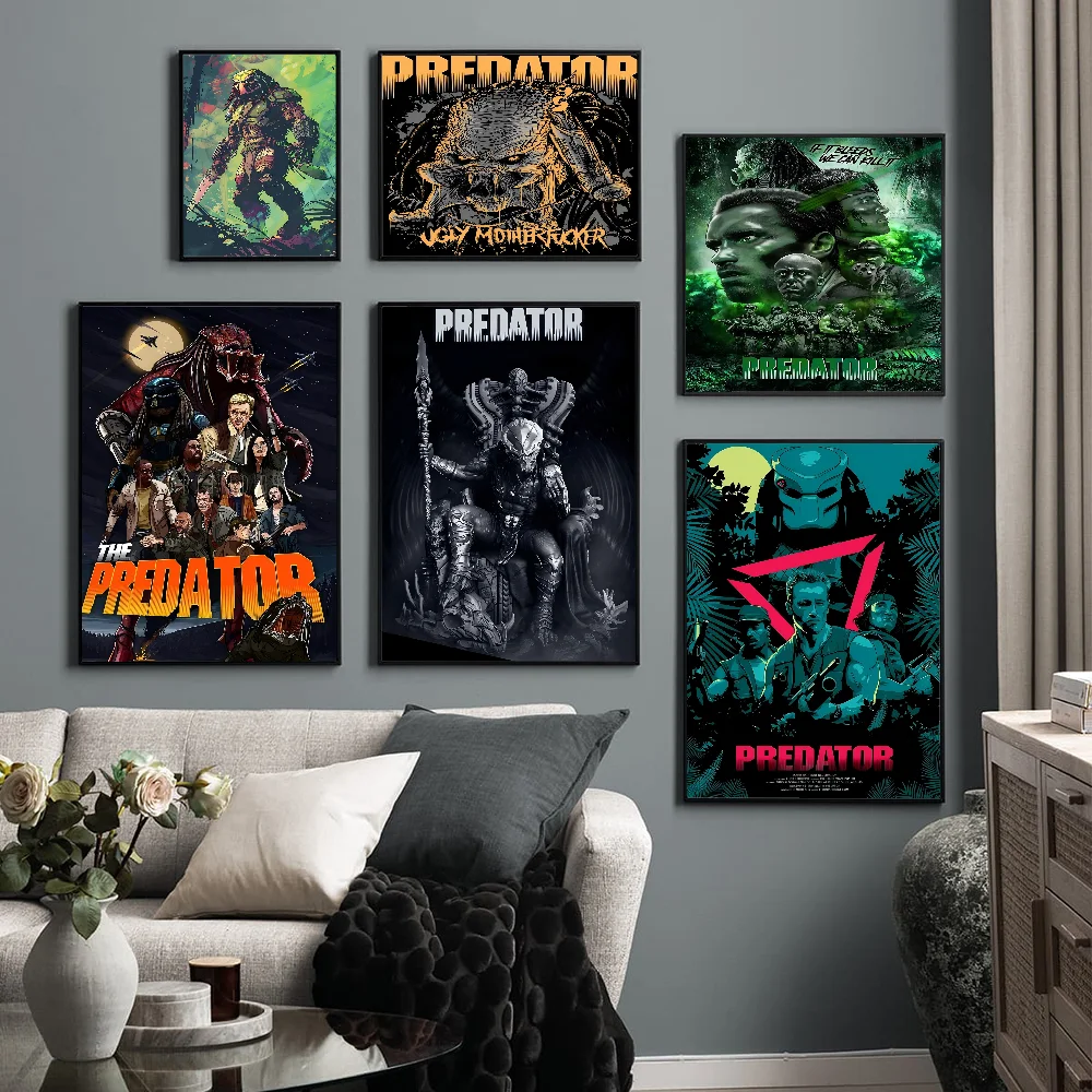 

The Predator Vintage Posters Sticky Whitepaper Prints Posters Artwork Posters Wall Stickers