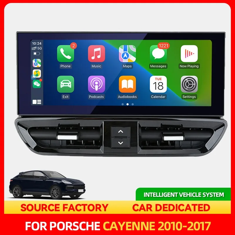 Эмблемы Junsun 12,3-дюймовый беспроводной CarPlay Andorid автомобильный радиоприемник для Porsche Cayenne 2010 2011 2012 2013-2017 автомобиля Inte Эмблемы Junsun 12,3-дюймовый беспроводной CarPlay Andorid автомобильный радиоприемник для Porsche Cayenne 2010 2011 2012 2013-2017 автомобиля Inte