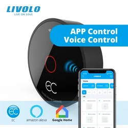 LIVOLO Smart Switches Connected By EC Smart Gateway – Control with APP, Google Home, Alexa, and Alice for Smart Home Accessories