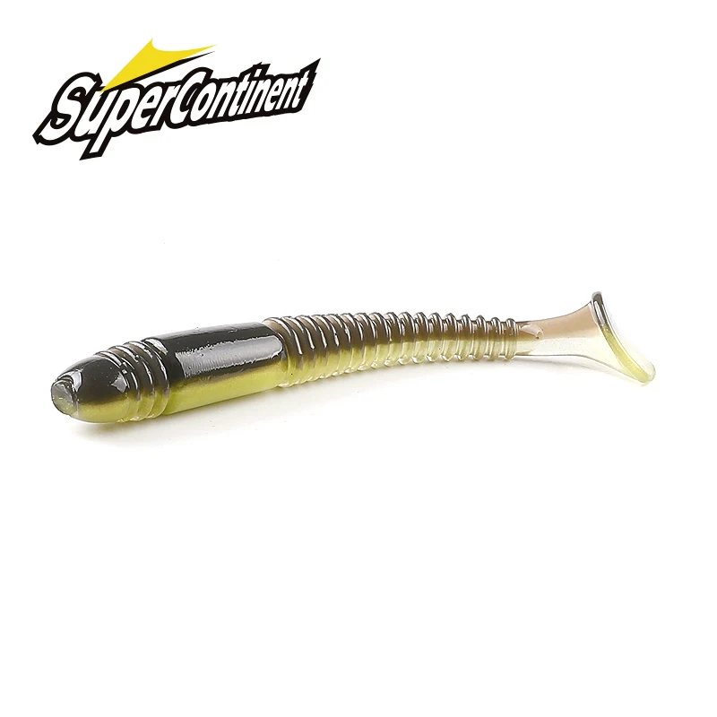 Supercontinent Swing Impact Ring Shad Fishing Lure Soft 8cm/10cm  Baits Swimbait Jigging Lure Artificial Baits