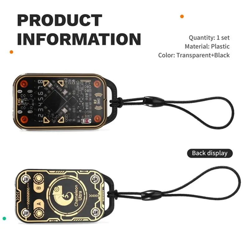 Promotion Chameleon V3.0 RFID Smart Card Emulator Reader Read Writer+5XUID Keychain 125K 13.56Mhz ID IC Smart Card Tag Copye