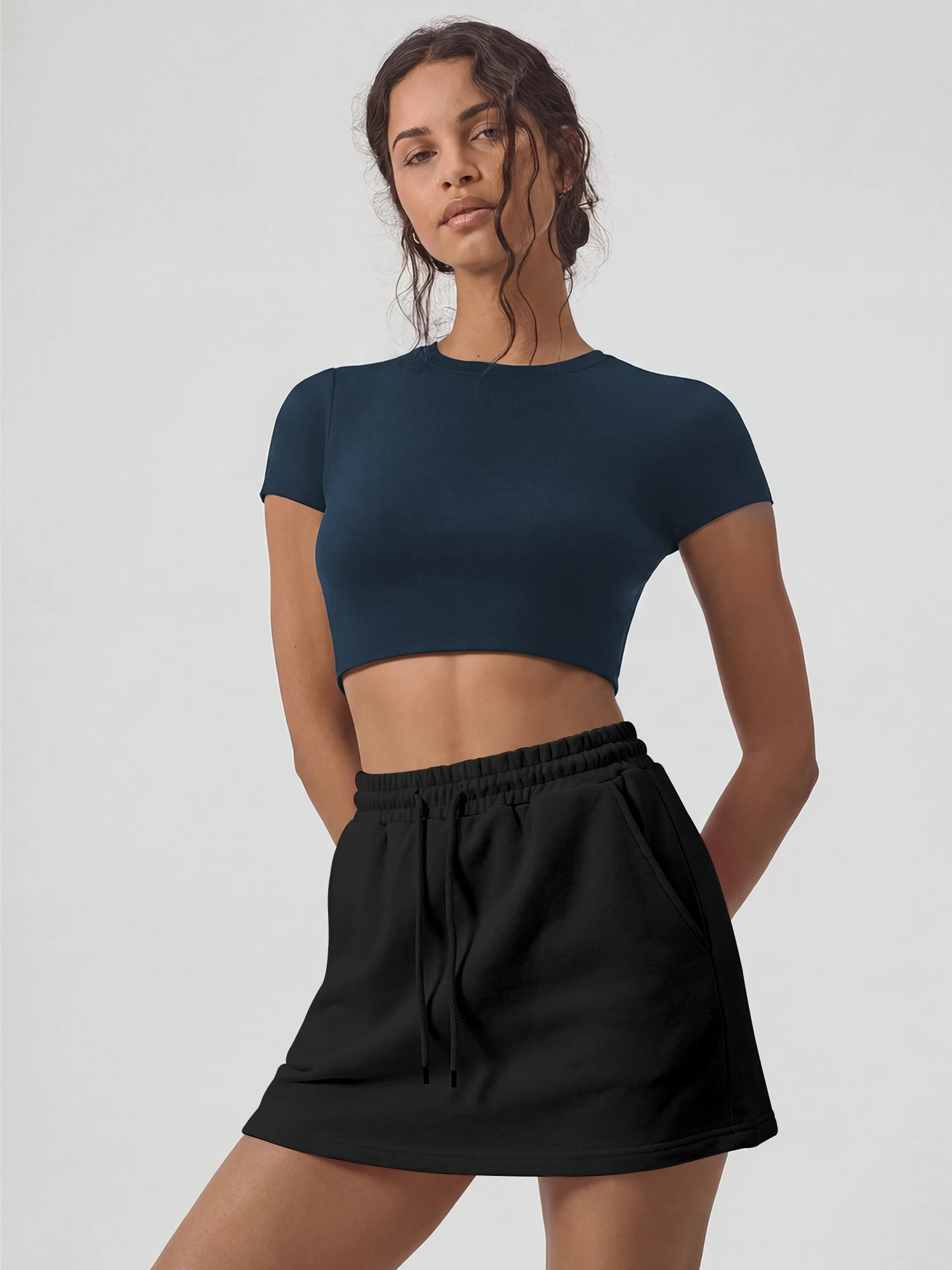 Athletic Short Skirt Casual Outdoor Jogging Tennis Daily Lightweight Bottom Quick Dry