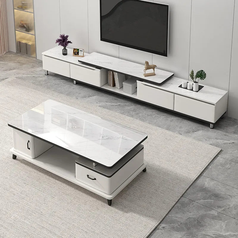 Patio Easthetic Coffee Table Multifunctional Modern Coffee Table Minimalist Commercial Mobili Per La Casa Nesting Furniture
