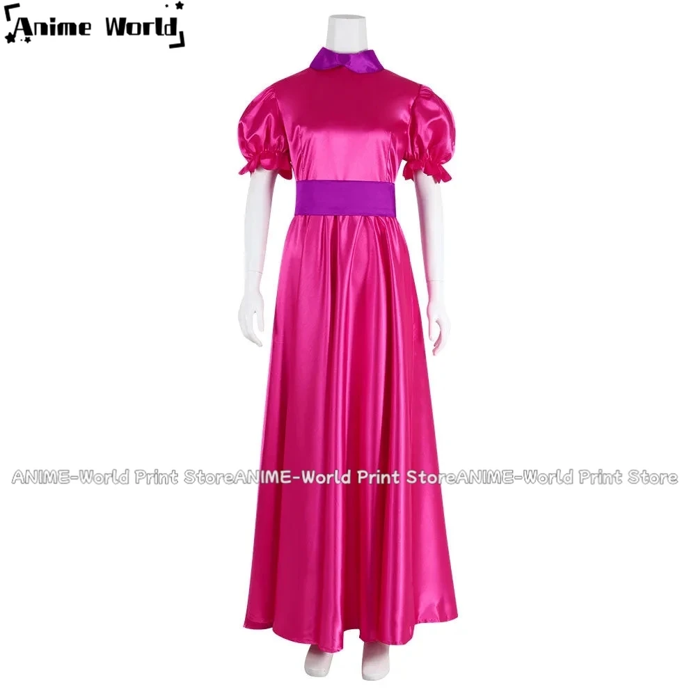 《Custom Size》Anime Princess Bubblegum Dress Cosplay Costume Any Size