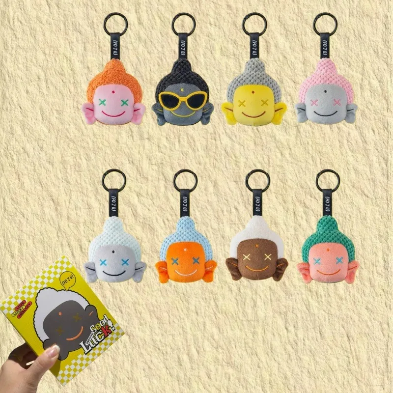 

Коллекционная фигурка-подвеска Amitofo Fo U Series Blind Box: Кукла-талисман на удачу, кавайная загадочная коробка, модель-игрушка, подарок на Новый год