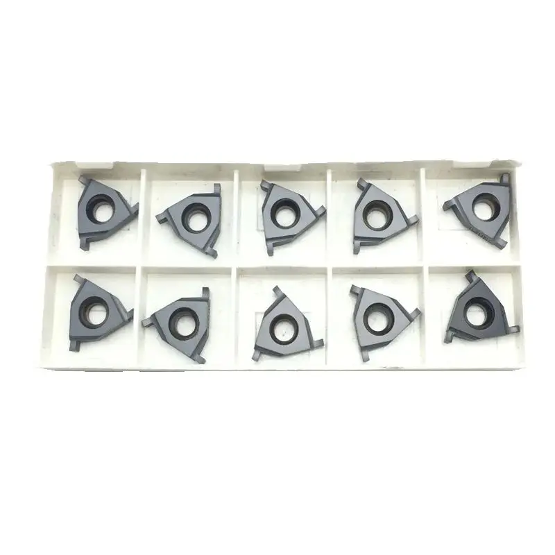 

Threading Cutting Tool Carbide CNC Inserts 16IR/EL 1.3 LDA 10PCS Shallow Slot Circlip Groove Carbide Lathe Insert