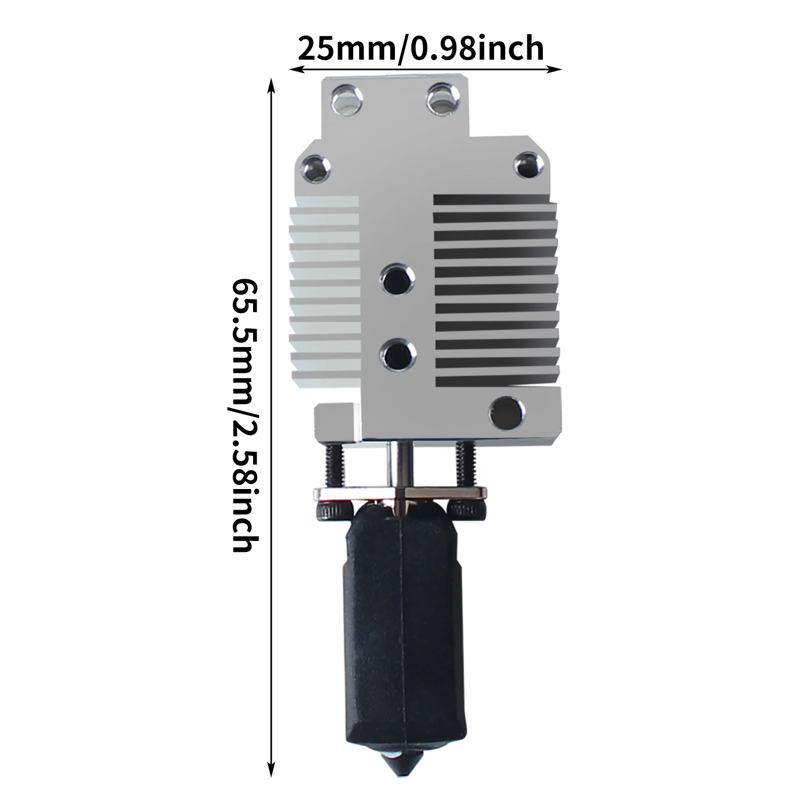 Untuk SV08 Kit HotEnd Nosel Baja Diperkuat yang Ditingkatkan Tahan Suhu Tinggi Nosel 0.4mm Untuk Printer 3D SV08