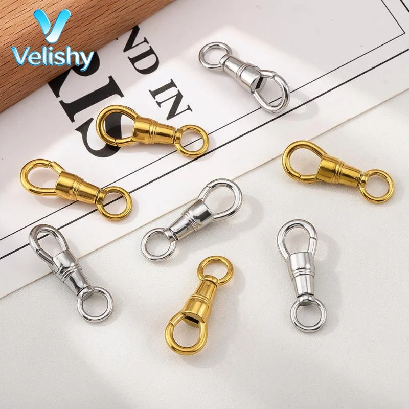 Versatile Stainless Steel Lobster Hook Clasps for Key Chains and DIY Jewelry Making