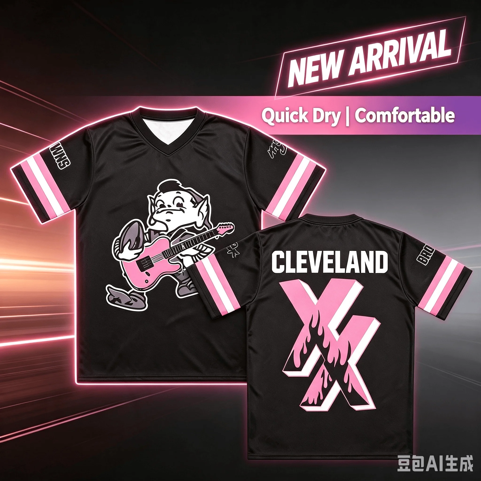 Men Women Football Tee Machine Gun Kelly Mgk Jersey Summer Short Sleeve Unisex Streetwear Loose Casual Design Graphic Merch Top