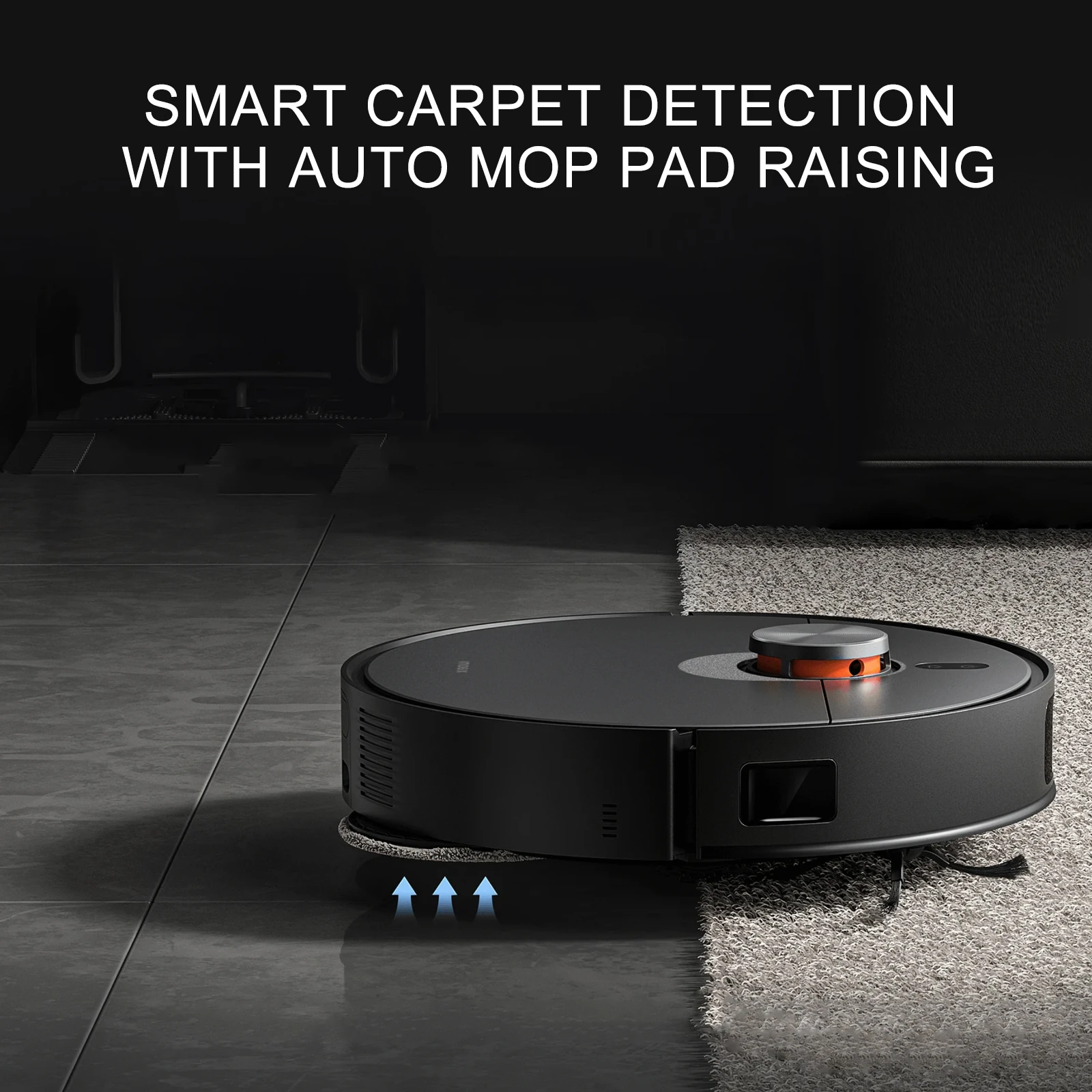 النسخة العالمية من Xiaomi Robot Vacuum X20 Max التحكم الصوتي جمع الغبار التلقائي للمنزل بأكمله مسح الشعر السائل تنظيف نظام تجنب العوائق الدقيق مع منفاخ مروحة شفط قوي للغاية 8000Pa