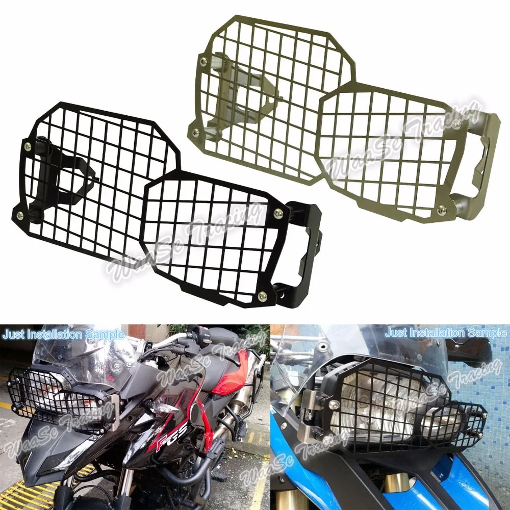 

waase For BMW F650GS F700GS F800R F800GS /ADV Motorbike Headlight Grille Guard Cover Protector