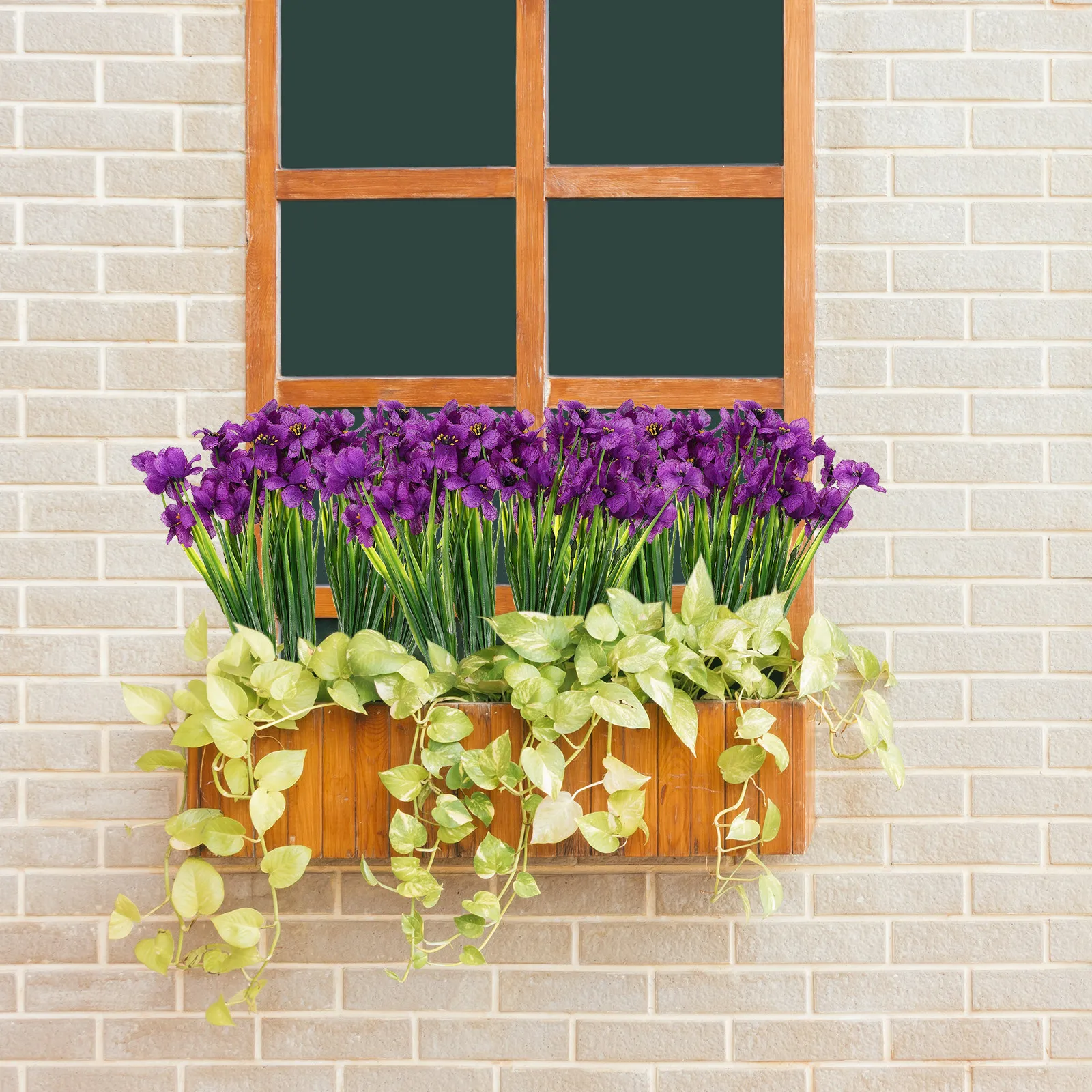 

12Pcs Realistic Artificial Plants Fake Plant Decor for Wedding Valentine's Day Party Banquet DIY Table Centerpieces Scene Layout