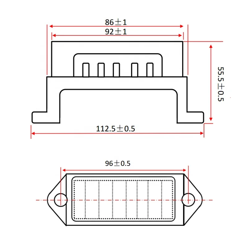 10 Way DC 12V Volt Fuse Box Block Holder ATC ATO 2-input 12-ouput Wire