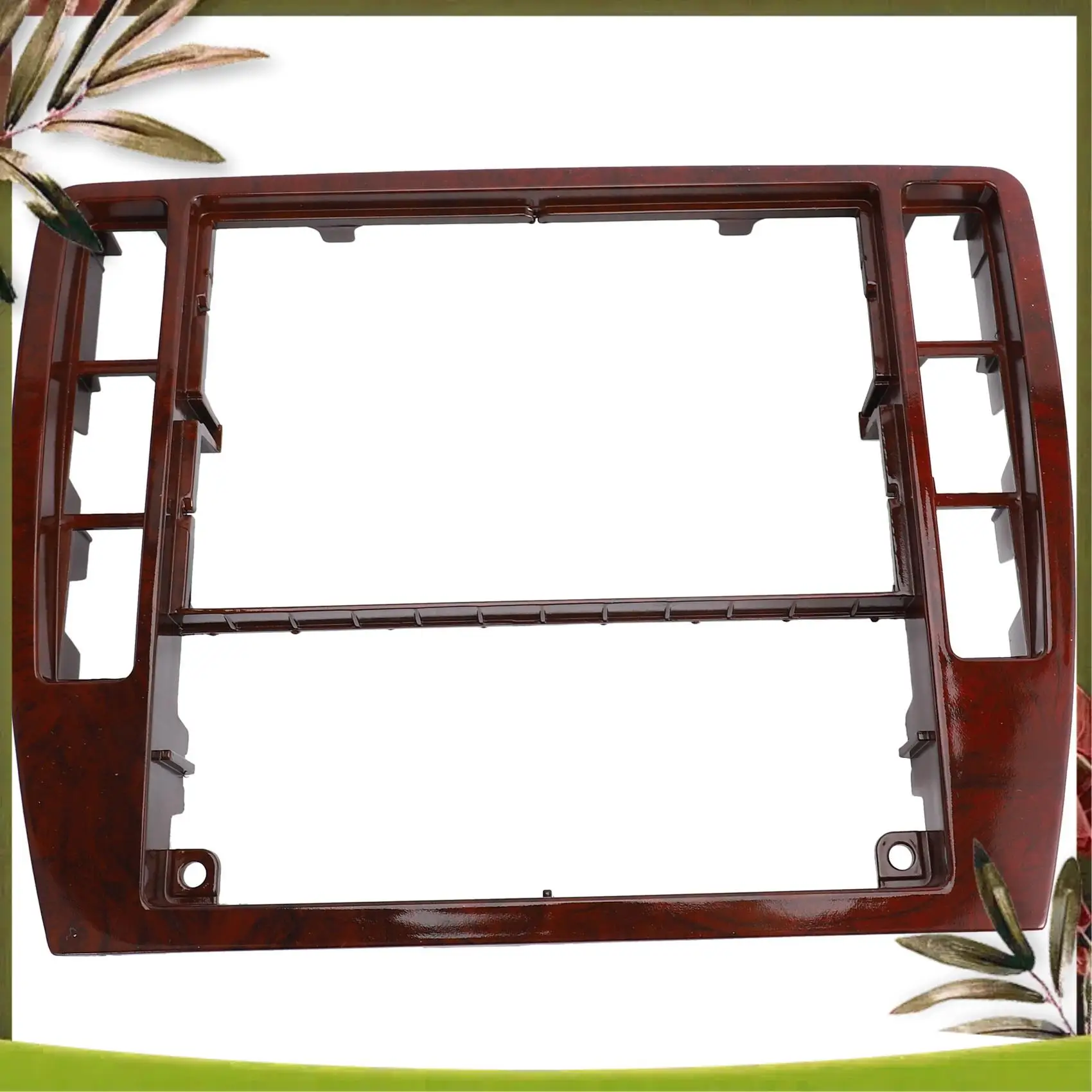 

NEW For Passat B5 Middle Escutcheon Center Decorative Box Dashboard Console Panel CD Recorder Frame Radio Face Trim 3B0 858 069