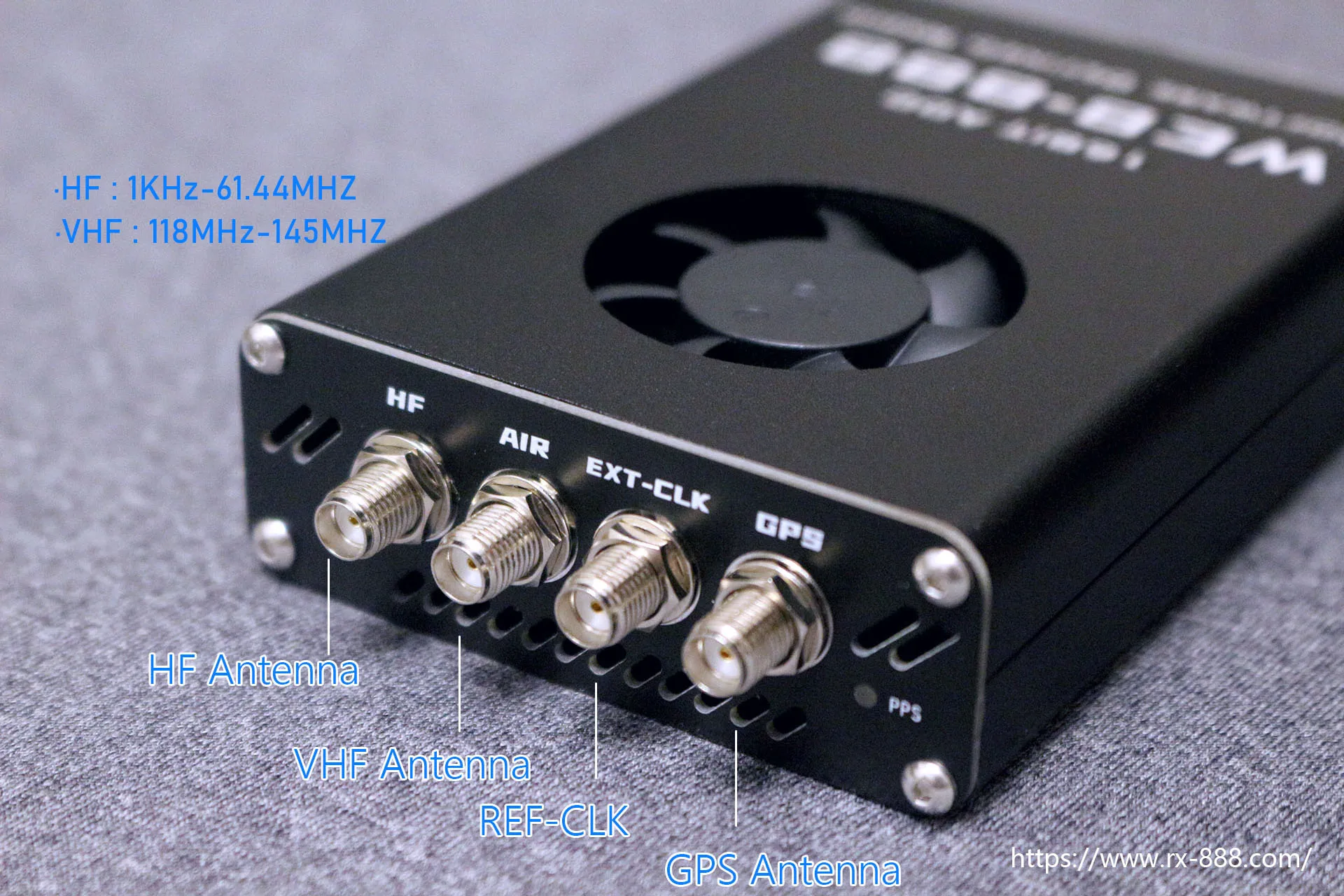 Web-888 16bit ADC 62M bandwidth DDC Web SDR