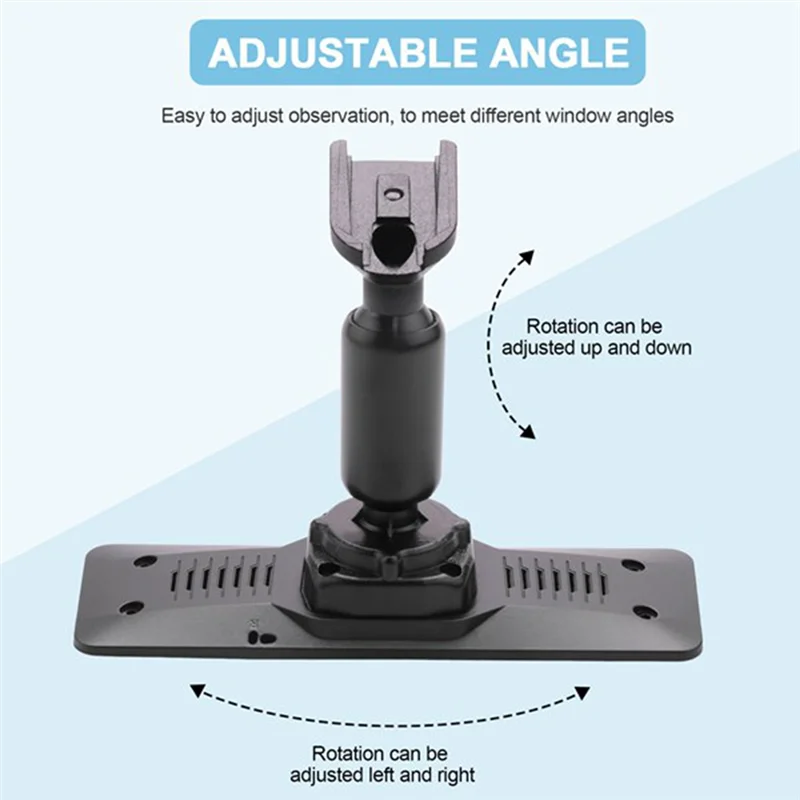 دائم-سيارة مرآة الرؤية الخلفية تصاعد قوس مع الألومنيوم ABS الداخلية اللوحة الخلفية لوحة قوس لسيارة DVR الداخلية الملحقات