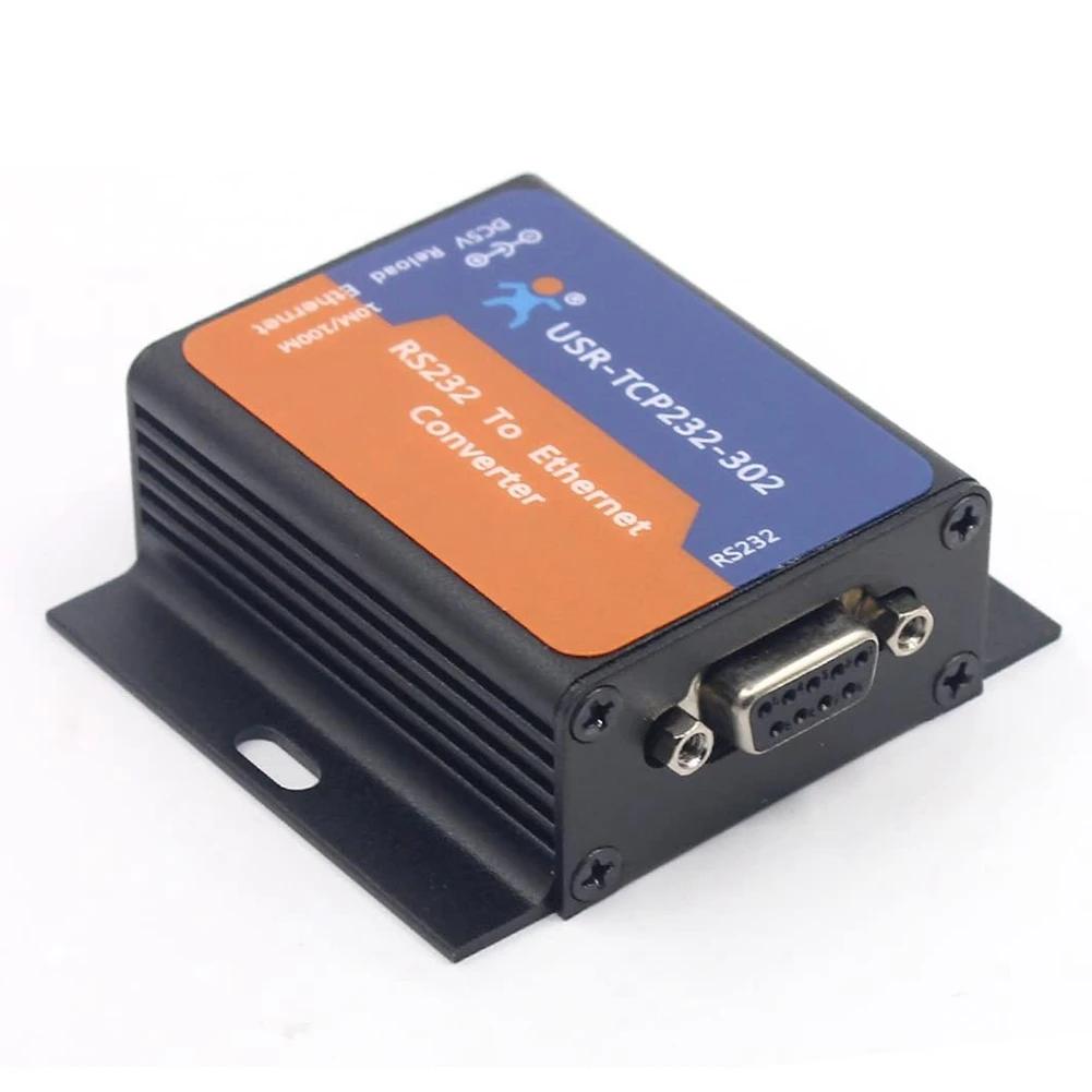 Módulo Servidor Ethernet USR USR-TCP232-302 RS232 para Ethernet Módulo Servidor IP TCP Conversor Ethernet Suporte DHCP/DNS