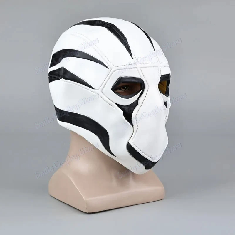 Nuovo film Daredevil Born Again White Tiger Cosplay Mask Supereroe Full Face Casco in lattice Adulto Unisex Accessori Halloween Prop