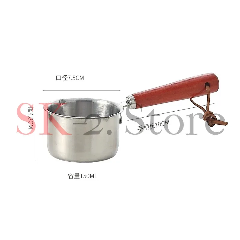Mini Electric Wax Melting Pot Set - Stainless Steel Heater for DIY Candle, Soy Wax, Ghee Making, Craft Tools view 2