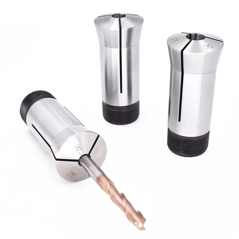 Imagem -03 - tipo Redondo 5c Pinça Primavera Pinça Chuck Faixa de mm mm 10 mm 12 mm para Máquina Cnc Ferramenta de Torno de Fresagem Peças por Conjunto
