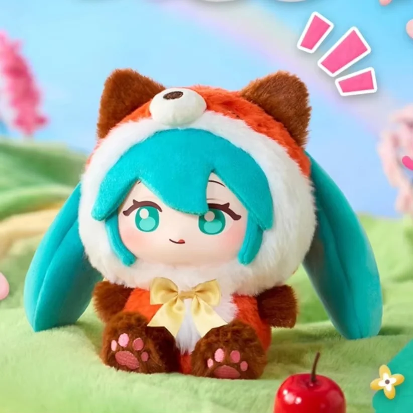 

Hatsune Miku S-Vol.1 Forest Cute Creatures Series Аниме Периферийная фигурка Виниловая глухая коробка Miku Коллекционная модель Kawaii Игрушки Подарки