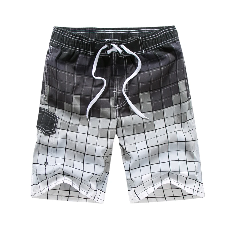 drop shipping 2024 men beach shorts fashion plaid design cotton mens shorts bermuda breathable summer boardshorts CYG362