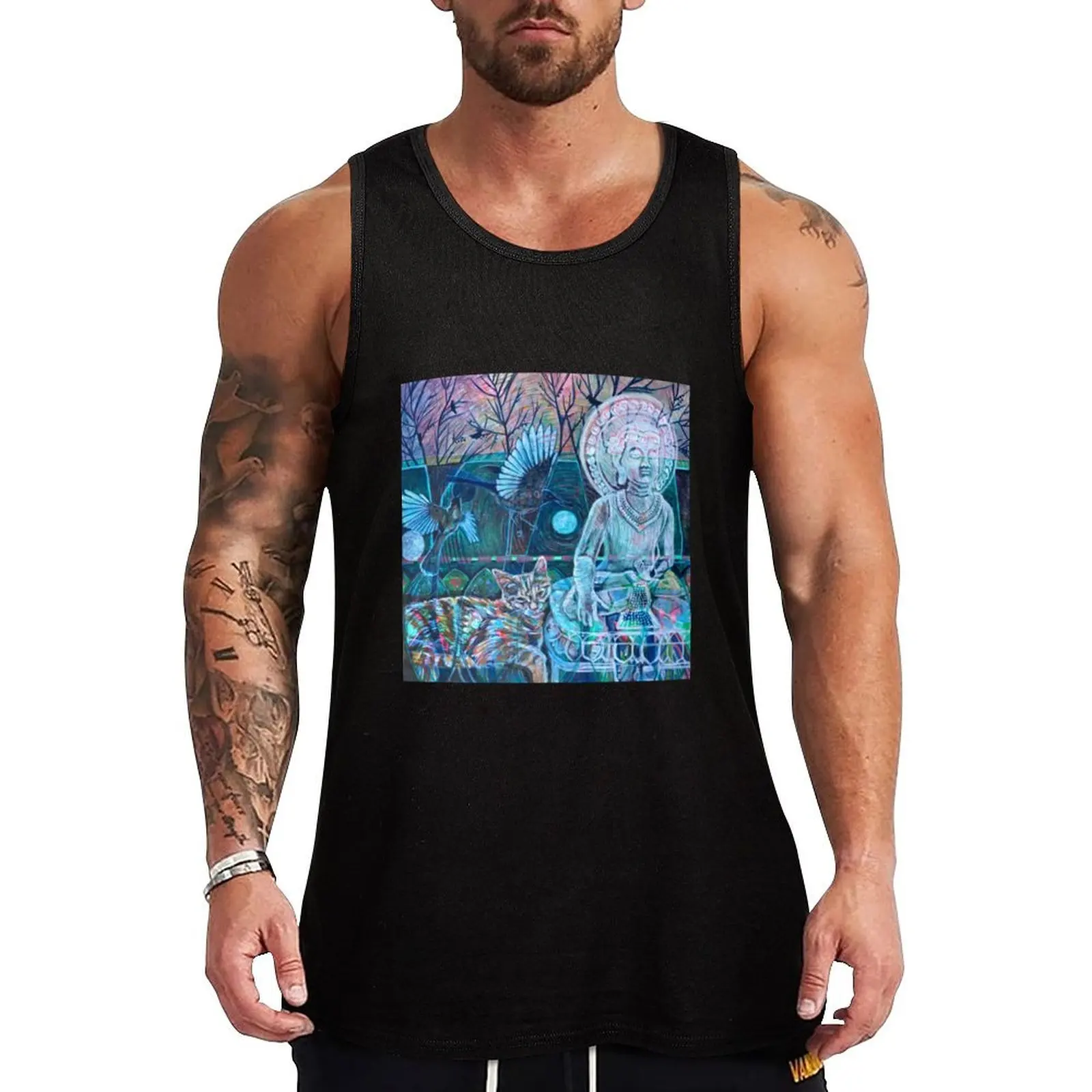 Spirit of Surrender Tank Top Body man Men's summer vest