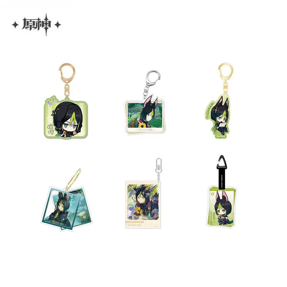 

Официальный брелок Sunsyea Genshin Impact Merch от miHoYo Tignari, кулон, коллекция аниме