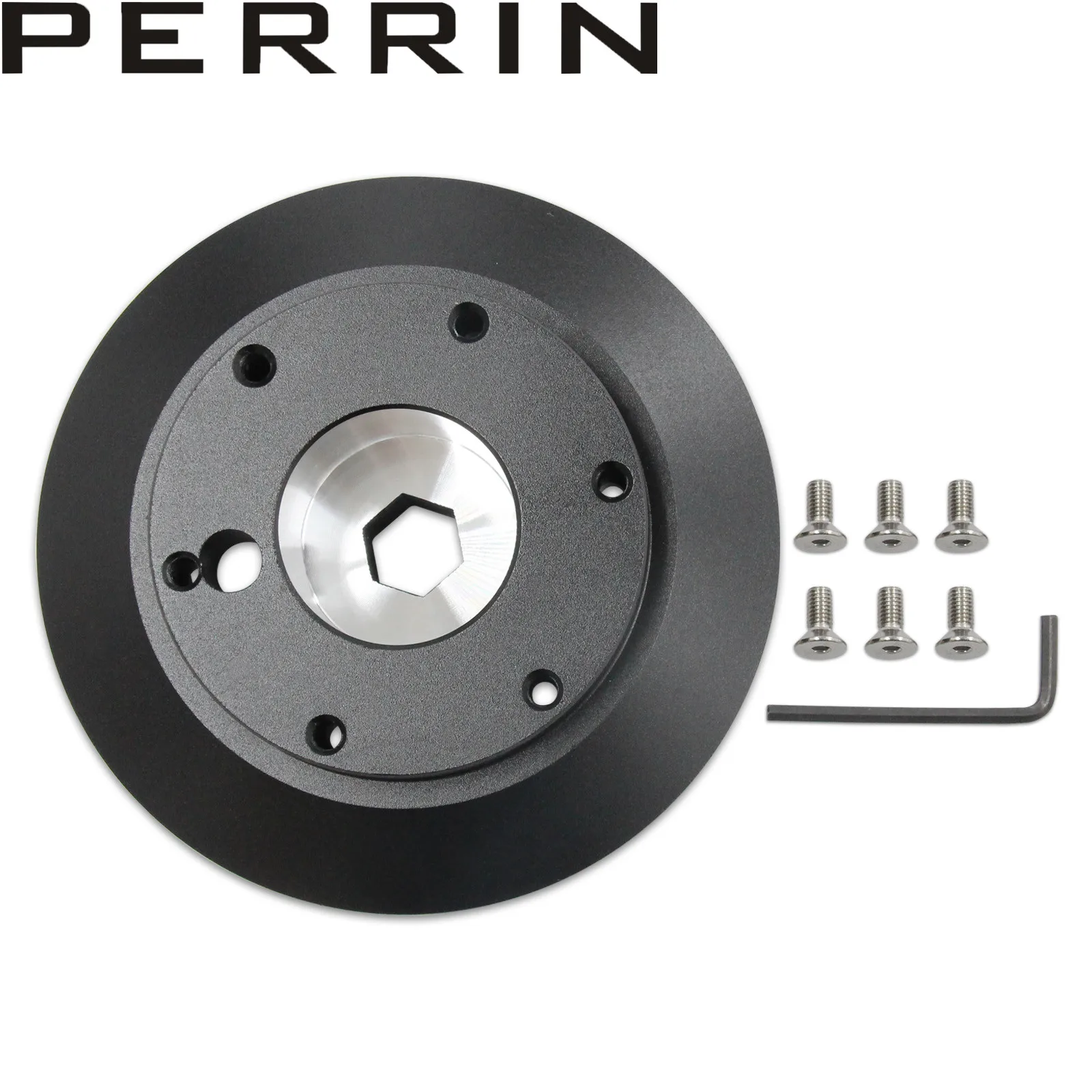 

Aluminum Car Steering Wheel Short Slim Thin Hub Adapter Boss Kit For Ford Focus Mustang 175H YX03767