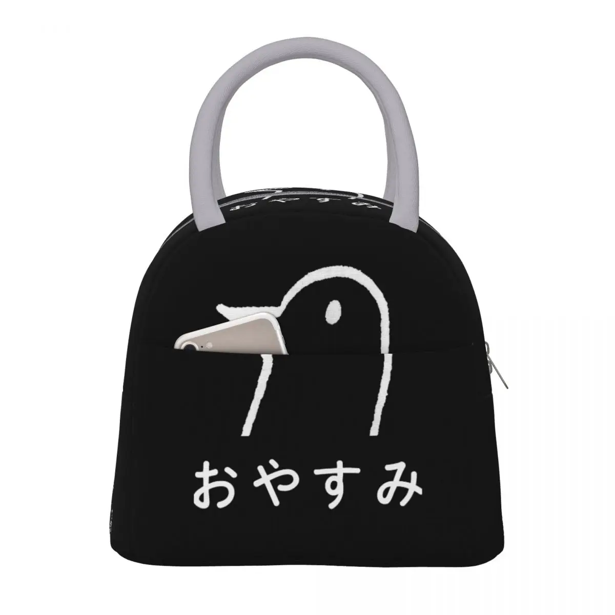 Oyasumi-PunPun Térmica Isolado Lunch Bag, Escritório Portátil Food Container, Cooler Boxes