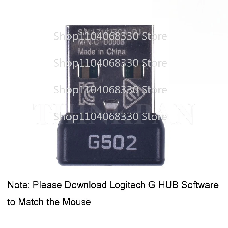 USB Dongle Mouse Receiver Adapter for Logitech G502 LIGHTSPEED Wireless Mouse view 2