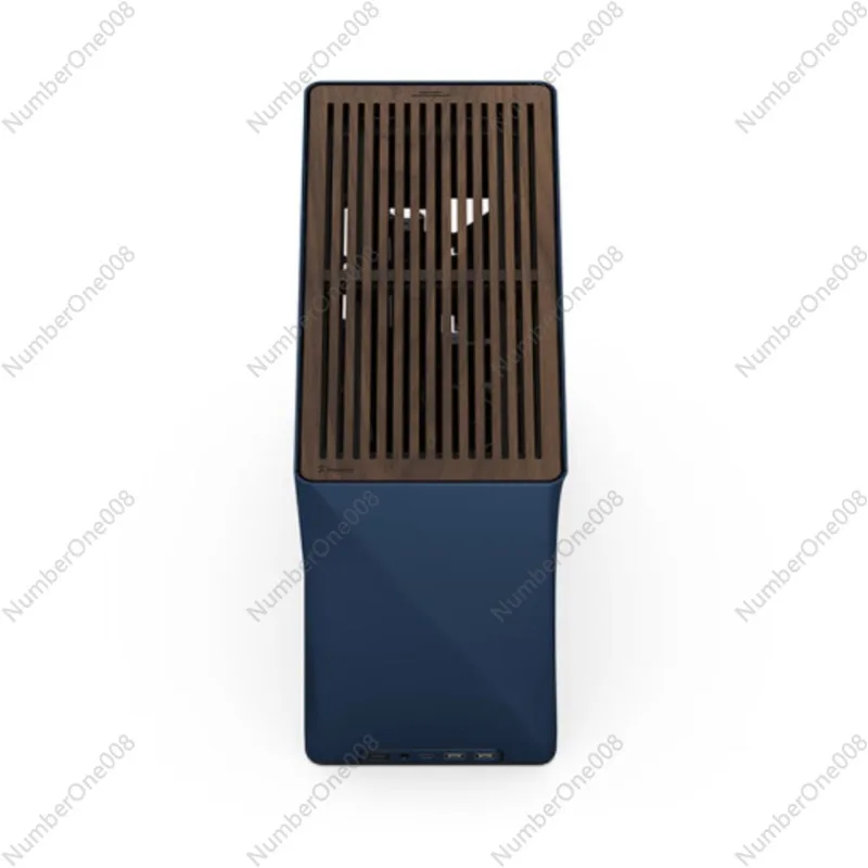 

Mini ITX Chassis Anodized Aluminum Case Walnut Top Plate Graphics Card 326mm