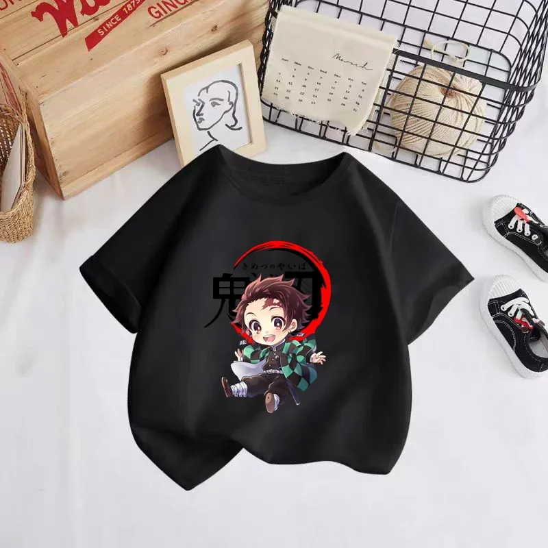 Summer T-shirt Boys Girls Kids Clothing Girls Cute cartoon printed clothing top Short sleeve Pants Fashion short sleeve