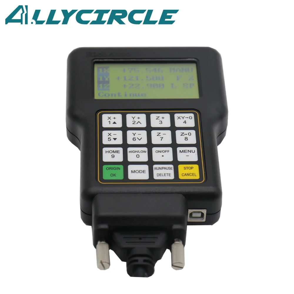 Original RichAuto DSP A11E CNC Controller 3 Axis Motion Controller Remote for CNC Router Engraving Cutting Machine