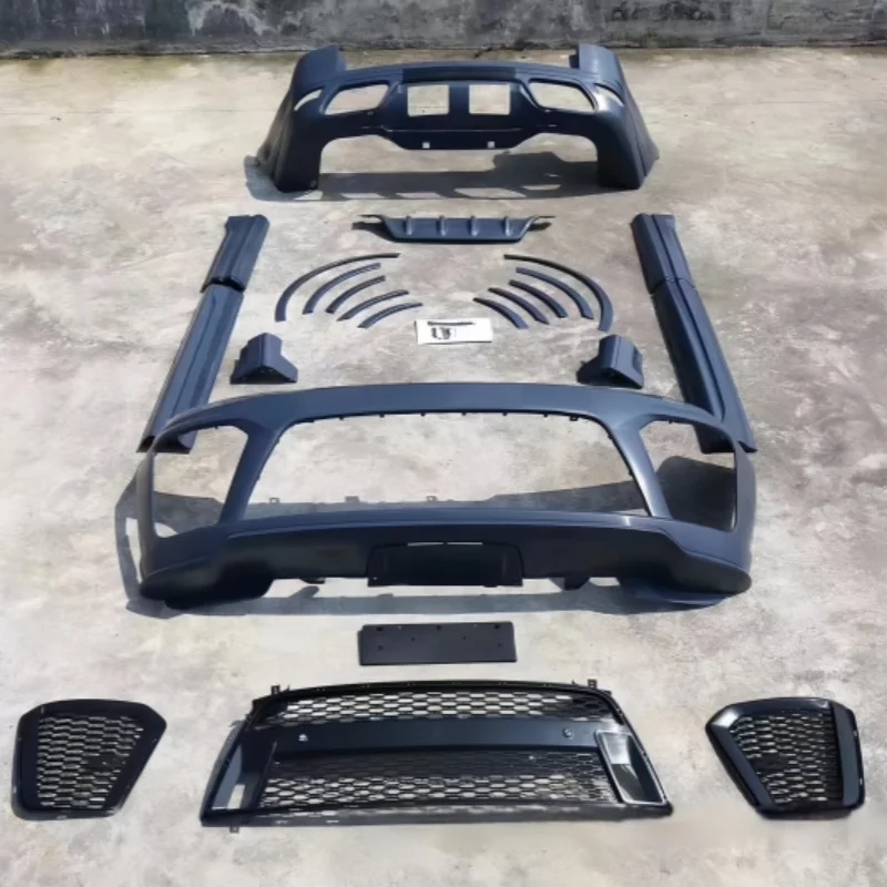 

Высокое качество, низкая цена для Range Rover Sport 17-19, модифицированный SVR Big Surround Body Kit, передний и задний бампер, боковая юбка, ограждения