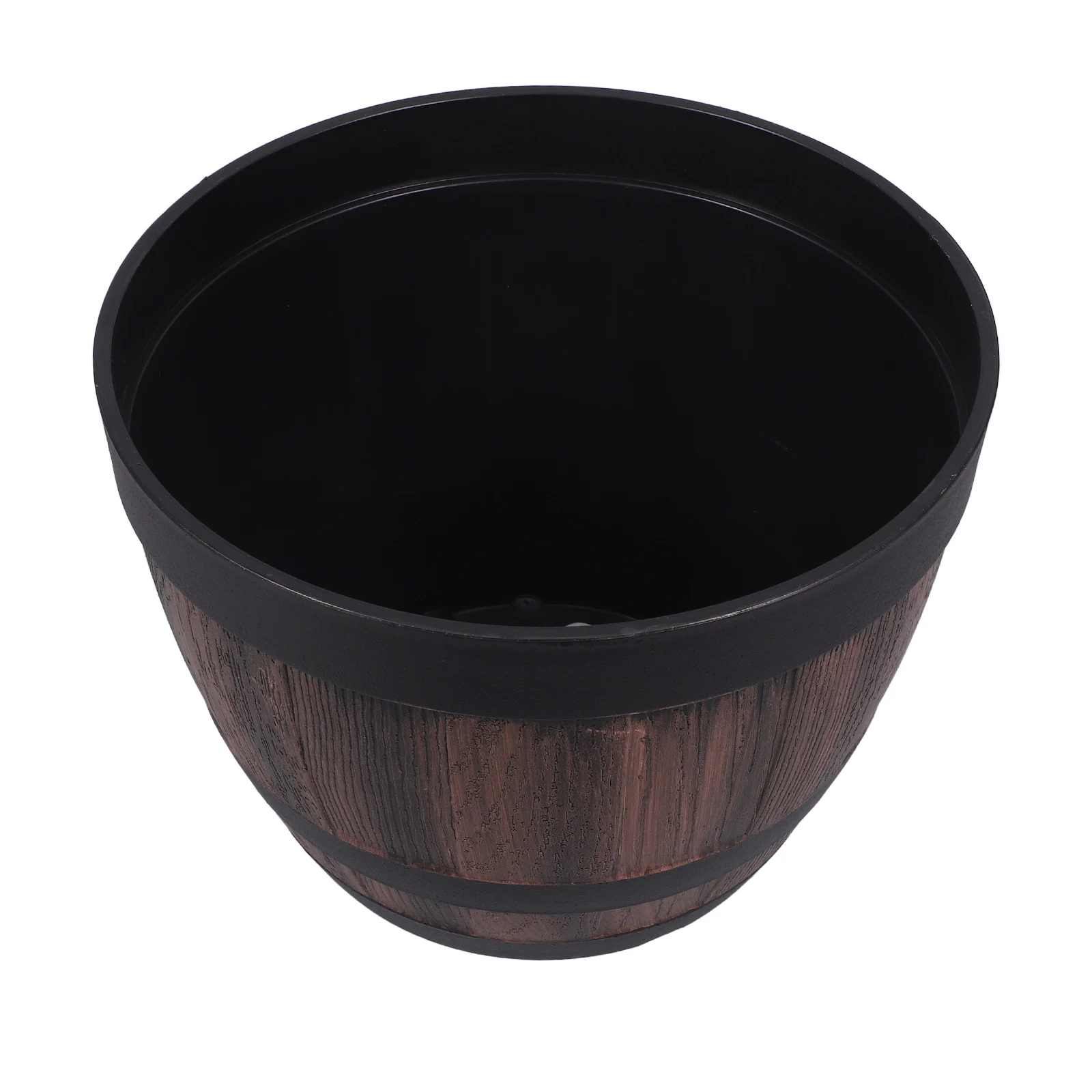 

Resin Flower Pot Faux Plant Planter Bucket Garden Barrels Vintage Decor Shape Planters Hydroponic Pots Artificial Chinese Bowls