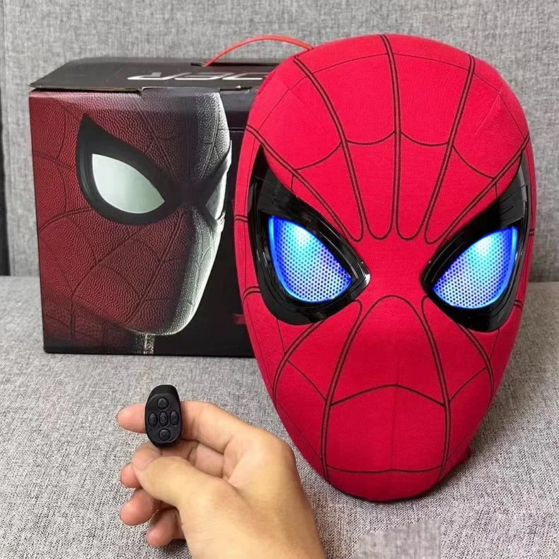 Máscara de Spiderman para adultos, superhéroe, Spider-Man, máscara de Spiderman para niños, divertida máscara de Iron-Man para adultos, disfraz de Anime para Halloween