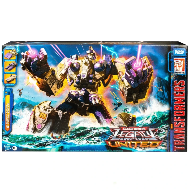 In stock Original Transformers G Series T-Class Thunder Fleet Universe Tidal Wave Anime Character Figure Toy Gift Collection