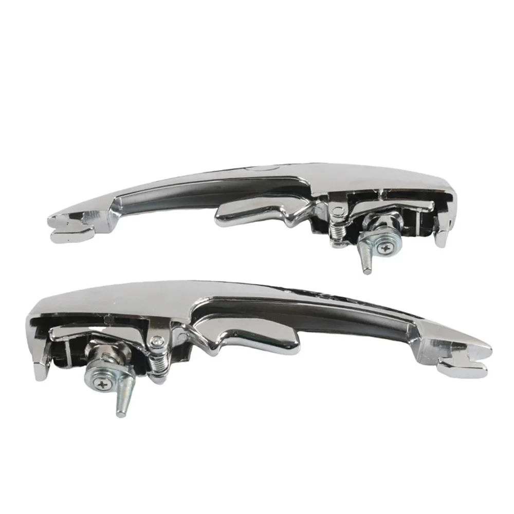 1 مجموعة مقبض باب السيارة الخارجي لشركة فولكس فاجن بيتل 1973-2004 111837205J 1BM827503 1BM837205 #2