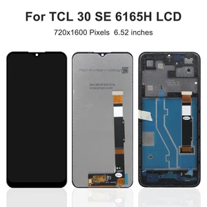 شاشة LCD تعمل باللمس استبدال مجموعة محول الأرقام ، TCL 30 SE ، 30SE ، 6165H ، 6156H1 ، 6165A ، 6165A1 ، 6165S ، 6.52 أعلى 8 مبيعات شاشة هاتف ذكي TCL - رقم 1
