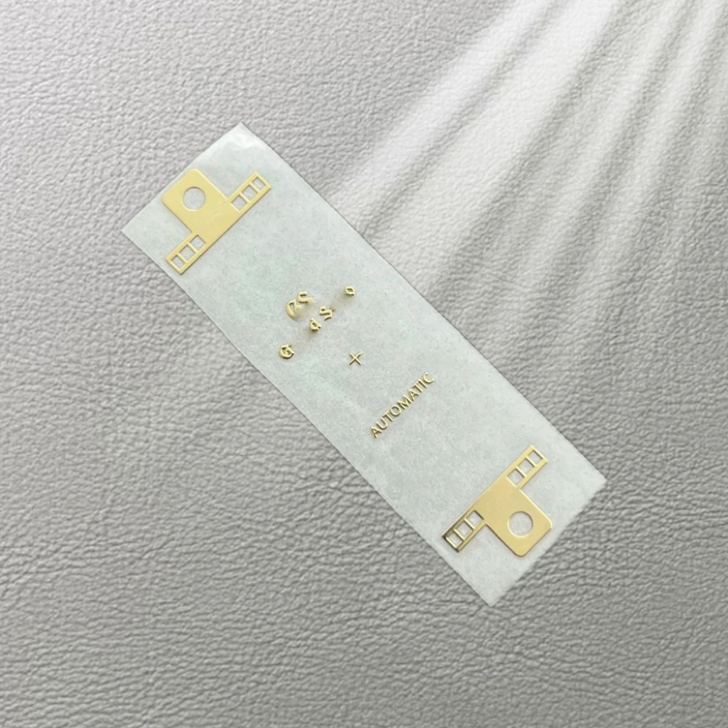 Pegatinas de Metal de níquel con logotipo GS de 27mm-30mm con esfera de reloj automática, accesorios de modificación de logotipo facial, herramientas de reparación ﻿