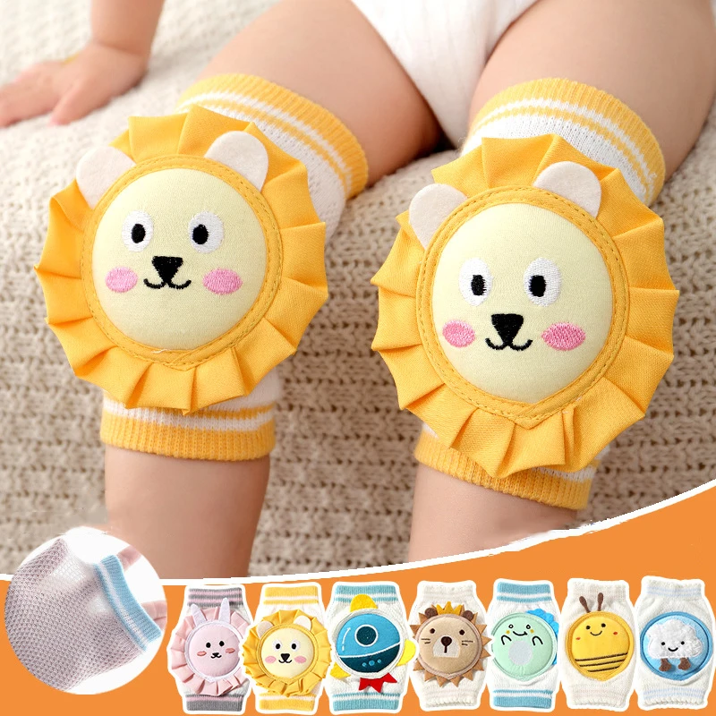 Ginocchiere per bambini per gattonare, antiscivolo e proteggere le ginocchia dei più piccoli Accessori scaldamuscoli per bambini Ginocchiere per passeggiate di sicurezza per neonati