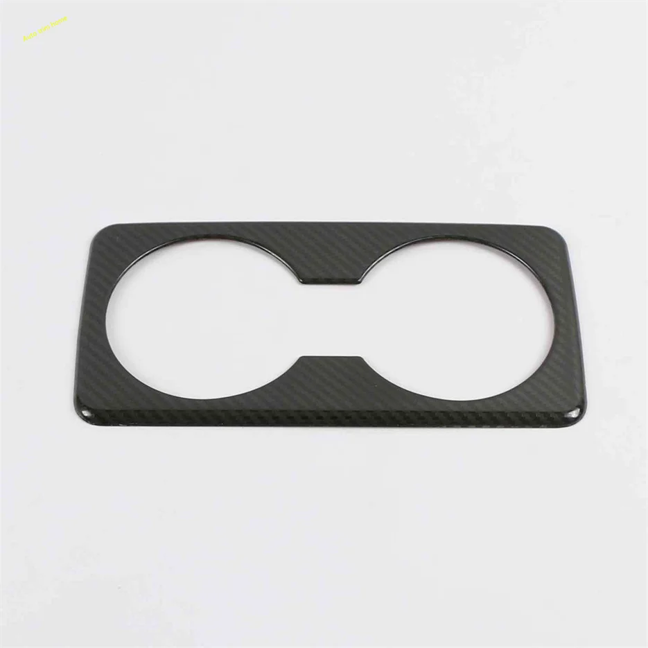 

Car Seat Back Row Water Cup Holder Cover Frame Trim Fit For Mazda 3 2019 & CX-30 2020 - 2024 Stainless Steel Sticker Accessories