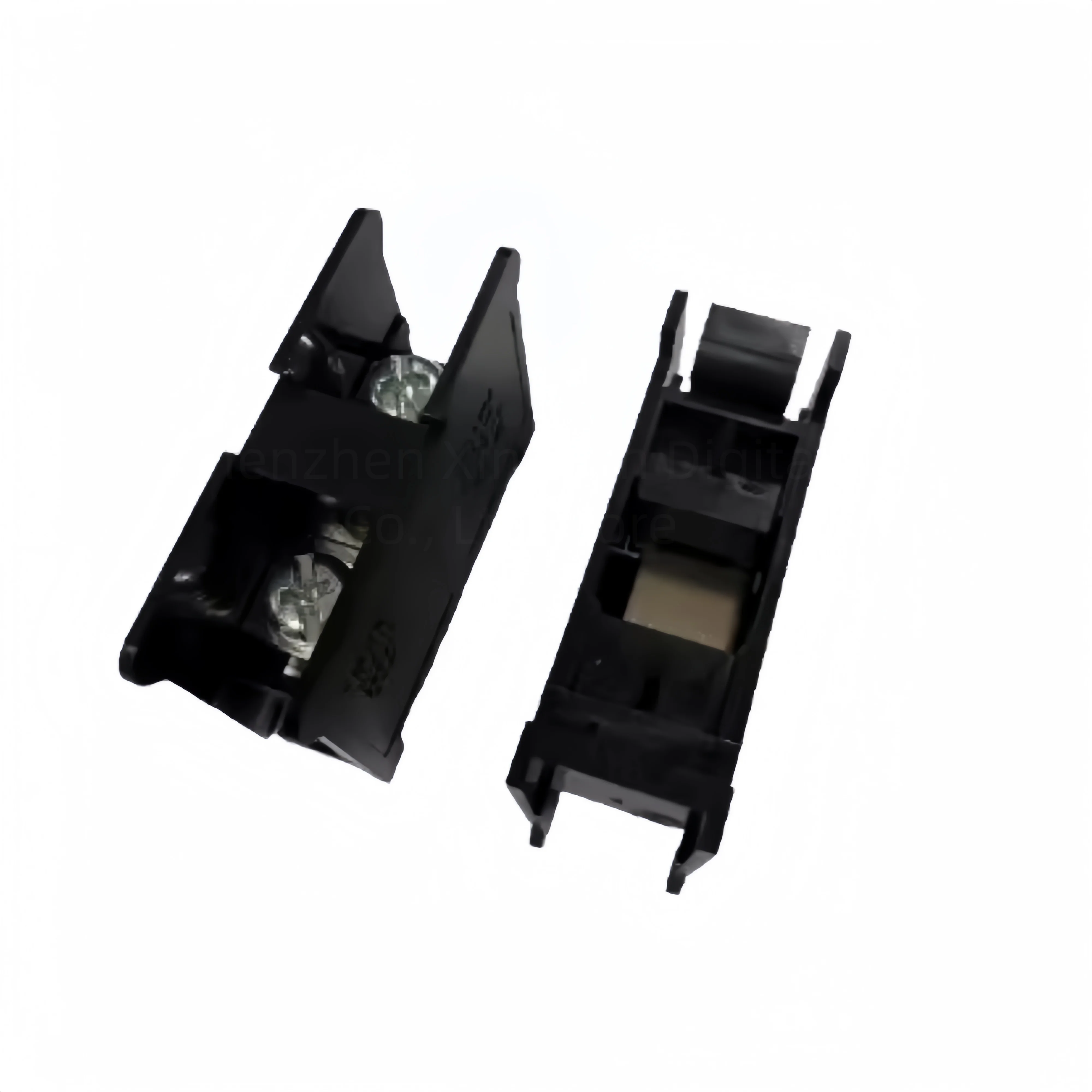 BA411S DIN Rail Terminal Block 1‑Pole 40A 600V M5 Screw Self‑lifting Wiring Connector for 35mm DIN Rail