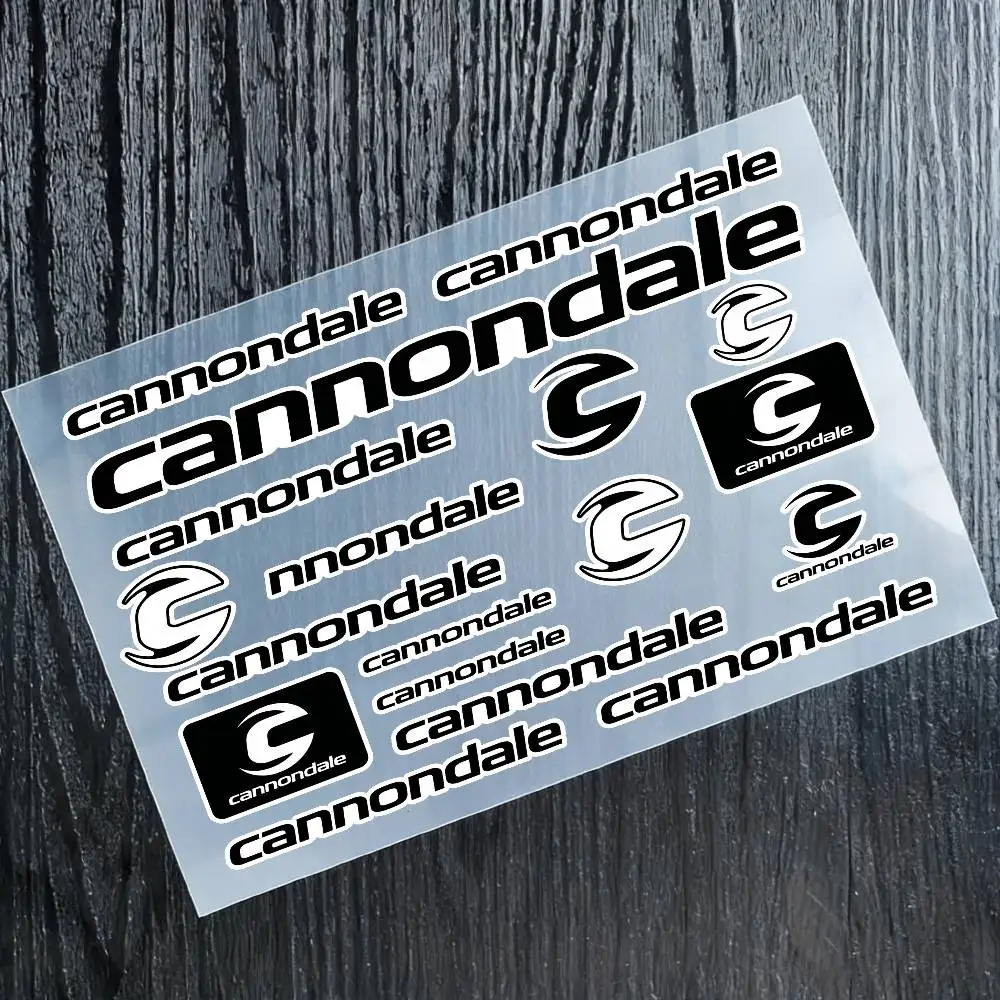

For Cannondale Motorcycle Reflective Stickers Waterproof Decals For Helmet Scooter Fuel Tank Toolbox Racing